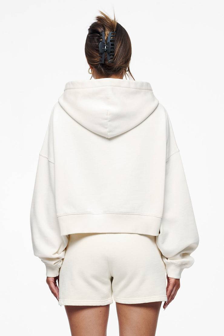 Pegador Salita Oversized Cropped Hoodie Vintage Washed Unbleached Gum Osterangebot