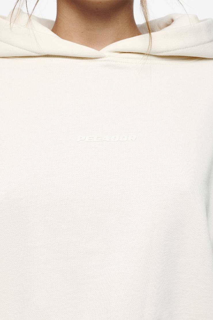 Pegador Salita Oversized Cropped Hoodie Vintage Washed Unbleached Gum Osterangebot