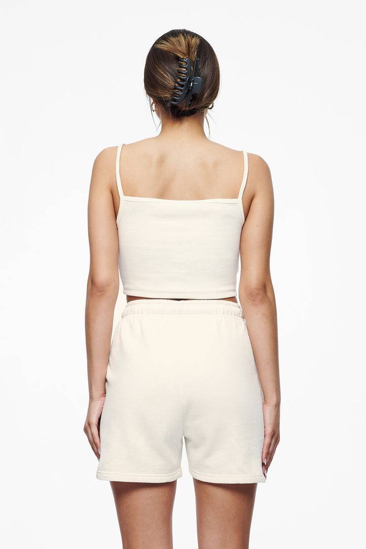 Pegador Ruby Rib Crop Top Vintage Washed Unbleached Jubiläumsangebot