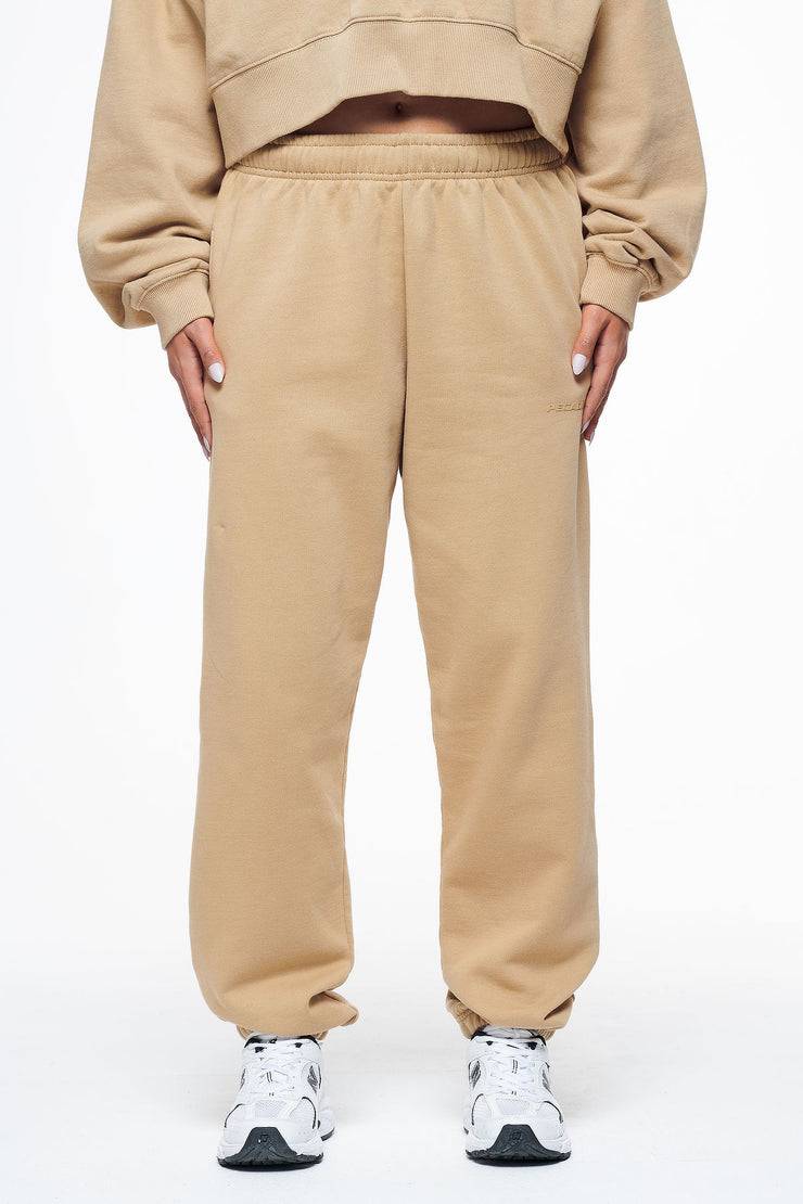 Pegador Villa High Waisted Sweat Pants Vintage Washed Espresso Gum Online Outlet