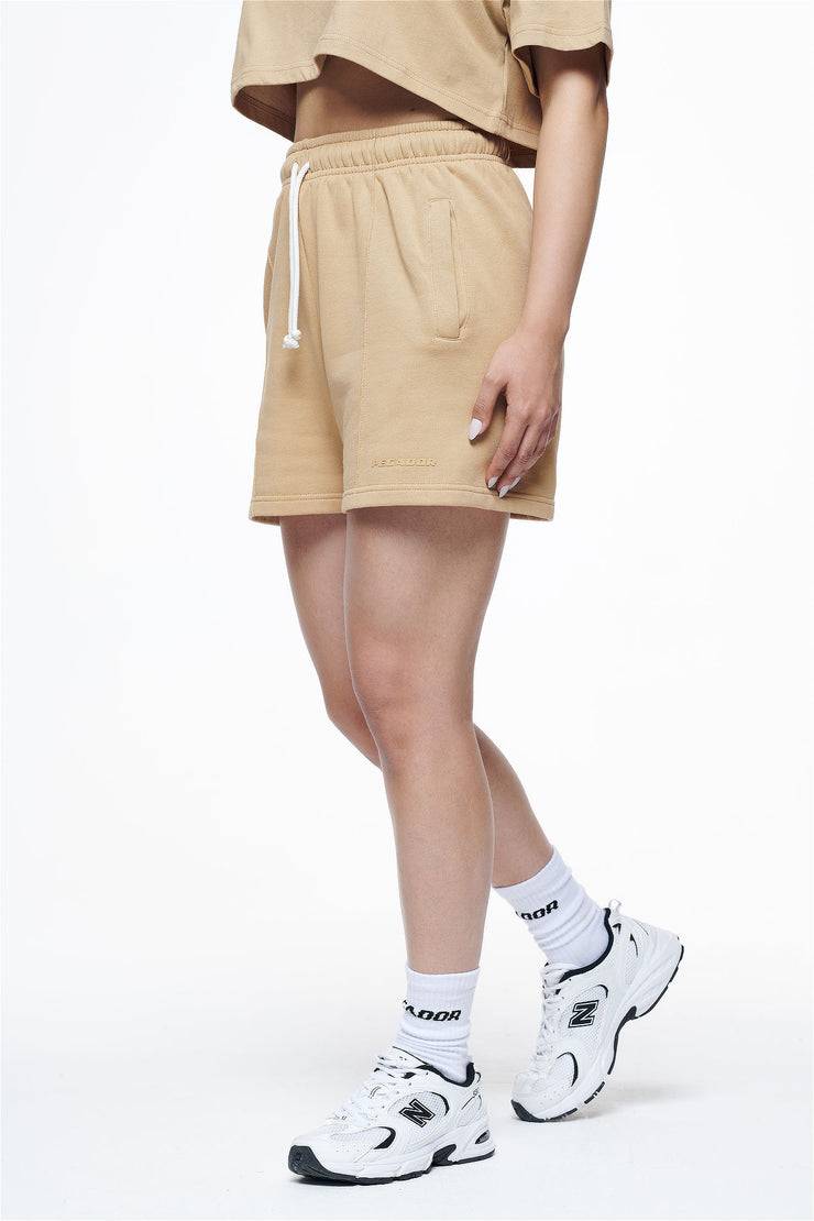 Pegador Umbria High Waisted Shorts Vintage Washed Espresso Gum Zeitlich begrenztes Angebot