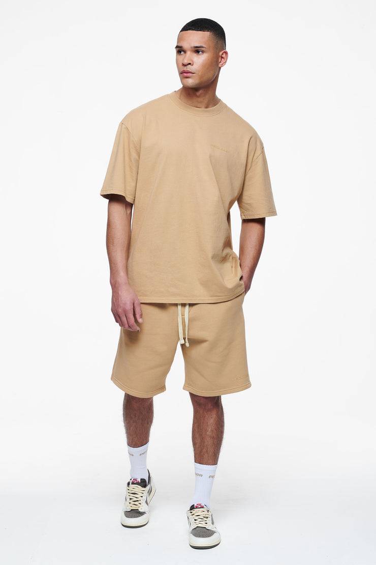 Pegador Logo Oversized Tee Vintage Washed Espresso Gum Sonderangebote