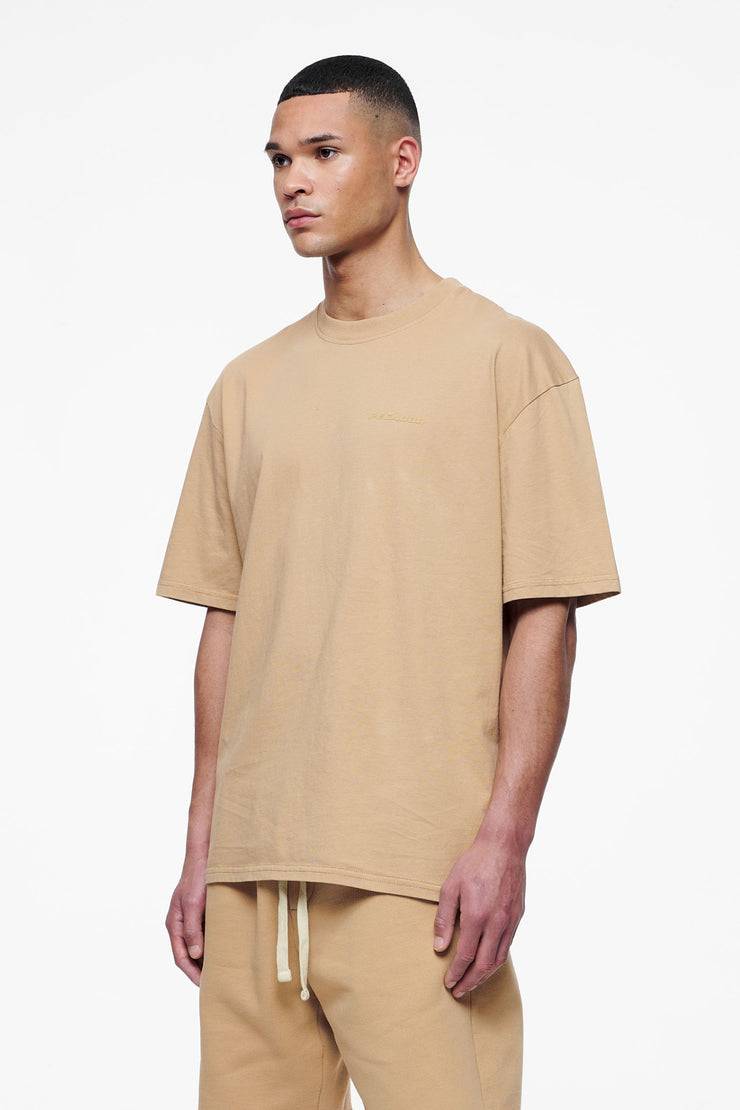 Pegador Logo Oversized Tee Vintage Washed Espresso Gum Sonderangebote