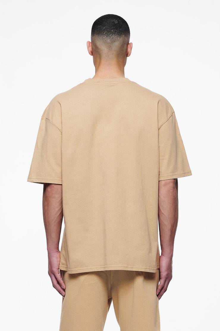Pegador Logo Oversized Tee Vintage Washed Espresso Gum Sonderangebote