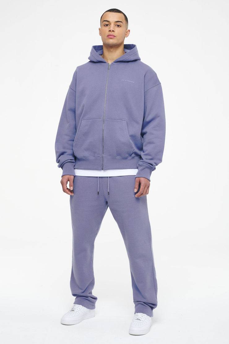 Pegador Logo Oversized Sweat Jacket Vintage Washed Magic Violet Gum VIP-Rabatte