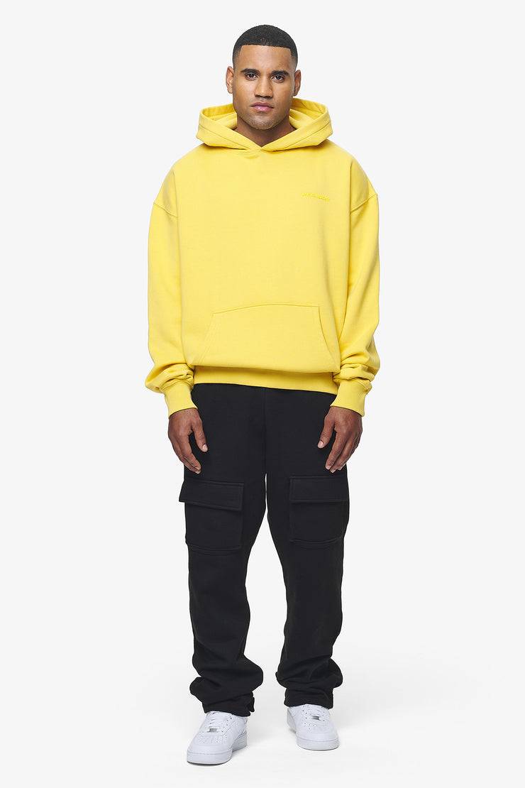 Pegador Logo Oversized Hoodie Vintage Washed Solar Yellow Gum JETZT KAUFEN