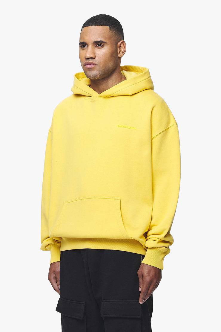 Pegador Logo Oversized Hoodie Vintage Washed Solar Yellow Gum JETZT KAUFEN