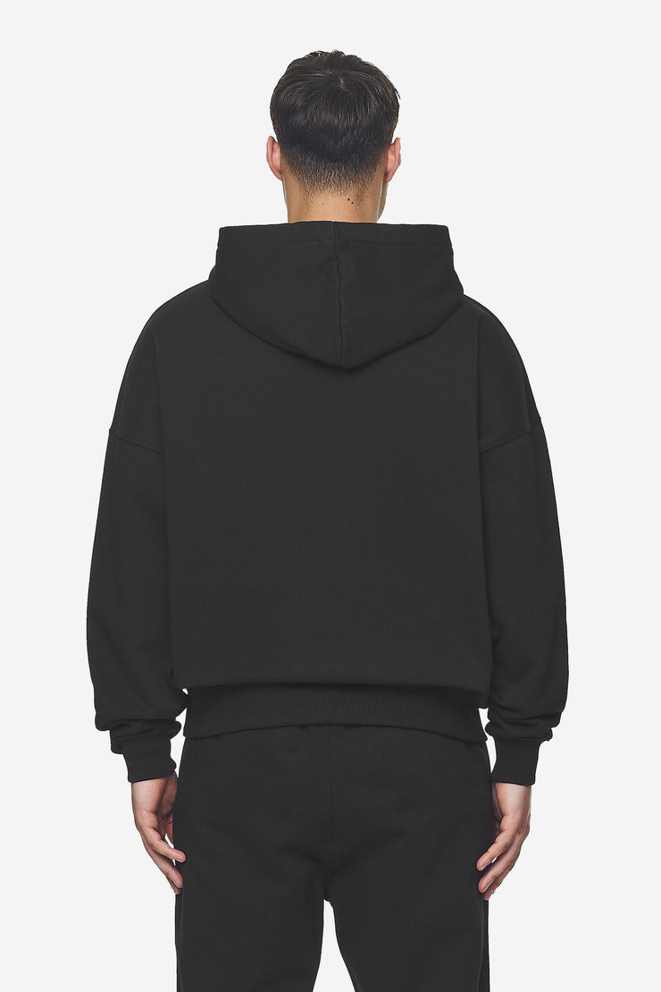 Pegador Logo Boxy Hoodie Washed Black White Gum Nur für heute