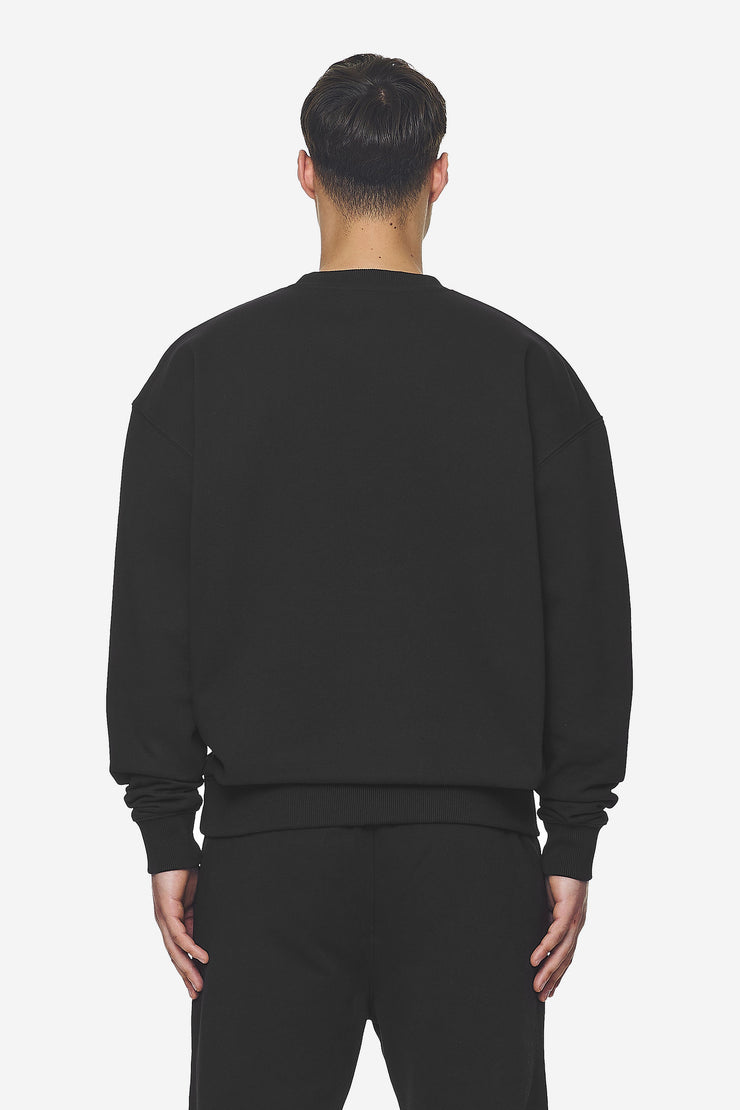 Pegador Logo Oversized Sweater Washed Black White Gum Sonderangebot der Fabrik