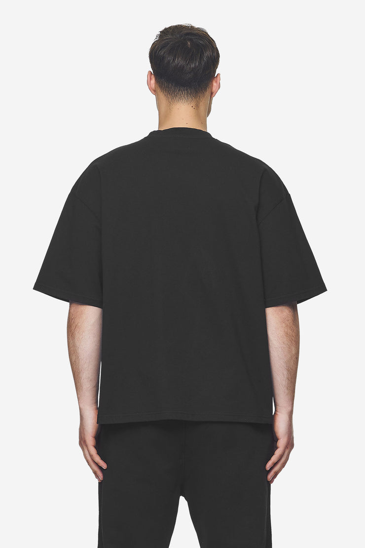 Pegador Logo Boxy Tee Washed Black White Gum Bis zu 55% Rabatt