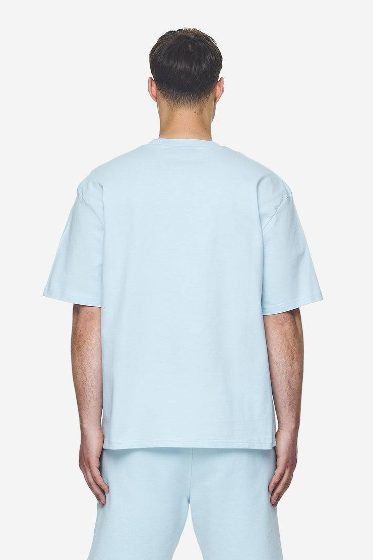 Pegador Logo Oversized Tee Washed Baby Blue White Gum Fabrikladen