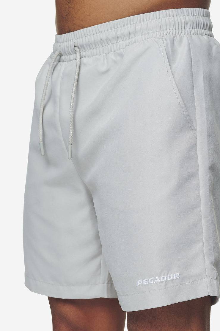 Pegador Logo Swim Shorts Pearl Grey 50% Rabatt für begrenzte Zeit