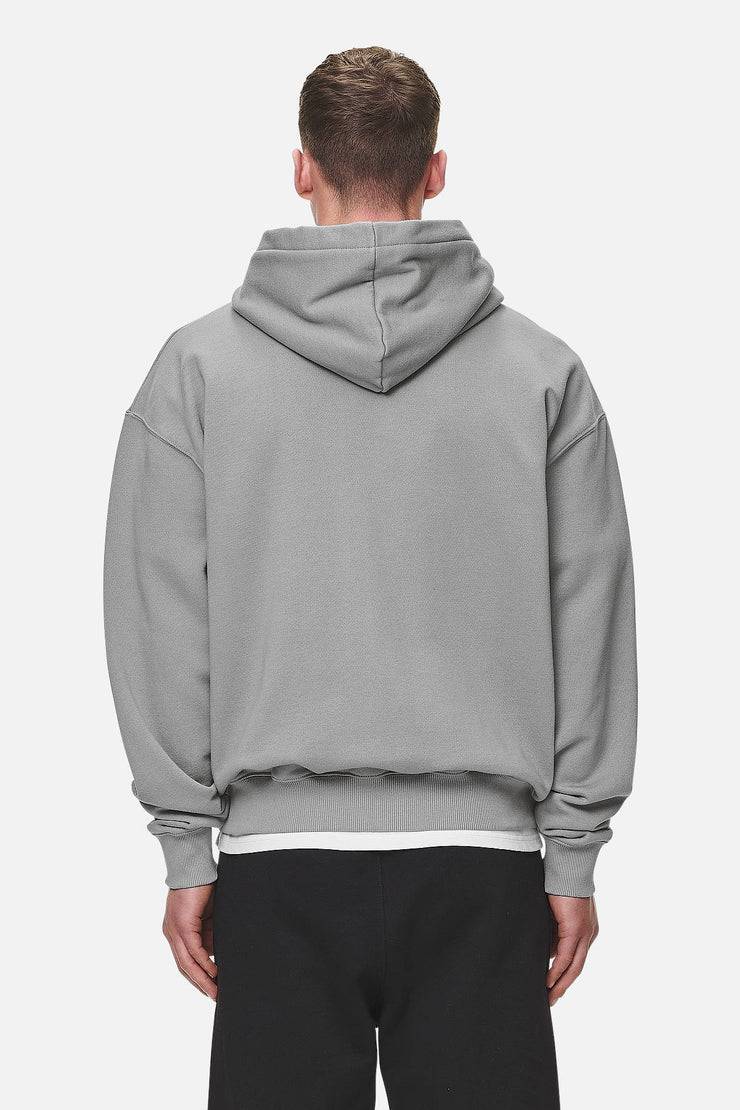 Pegador Logo Oversized Sweat Jacket Washed Cool Grey White Gum Hotsell
