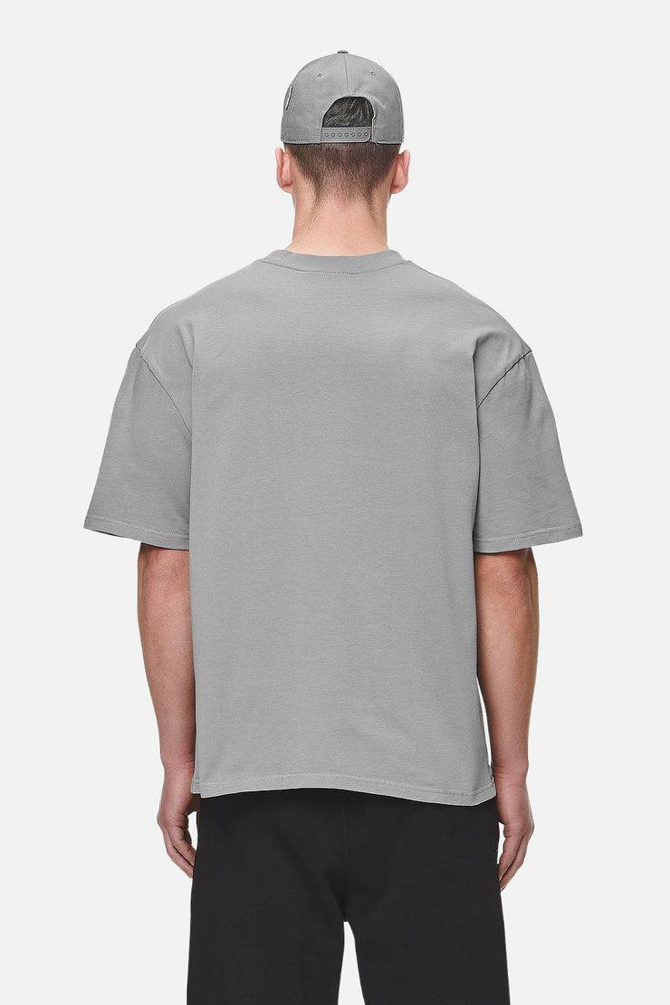 Pegador Logo Oversized Tee Washed Cool Grey White Gum Schlussverkauf