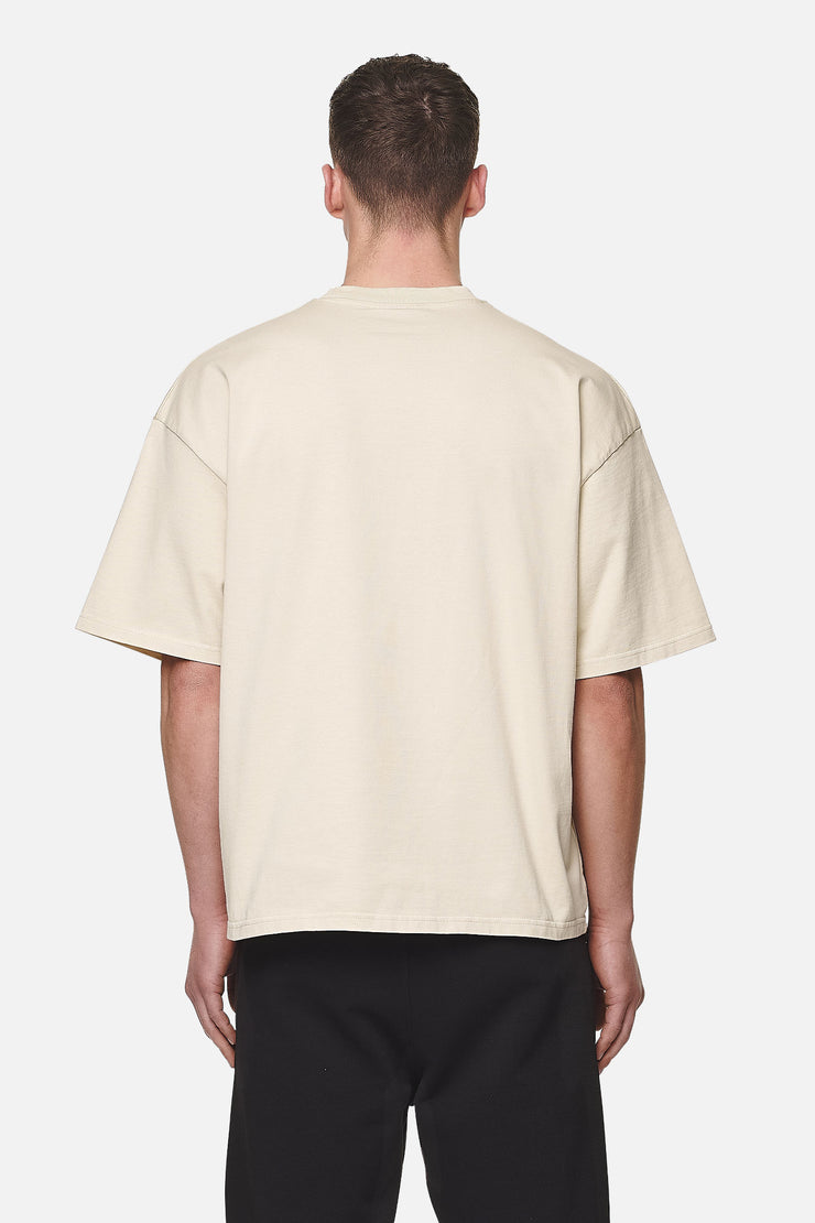 Pegador Logo Boxy Tee Washed Desert Sand Black Gum Kostenloser Versand