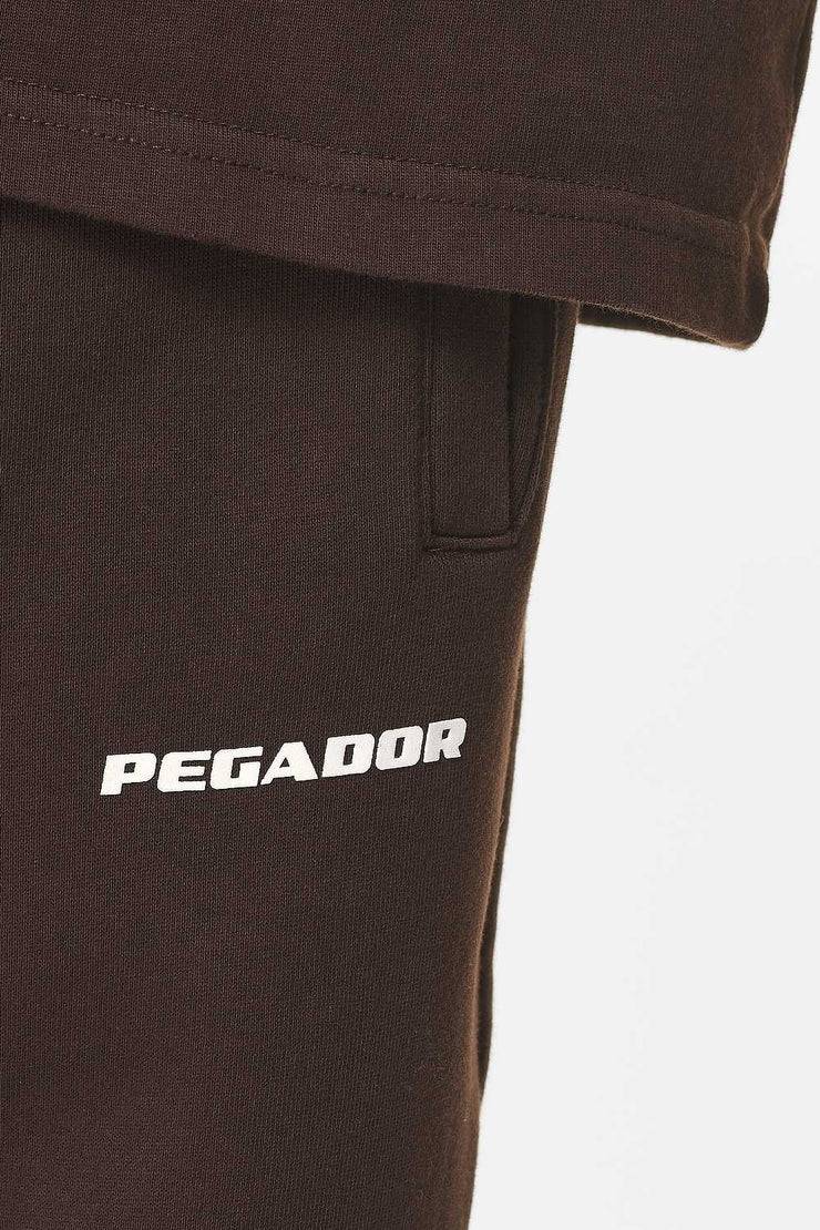 Pegador Logo Heavy Sweat Jogger Washed Oak Brown Gum Sonderangebot