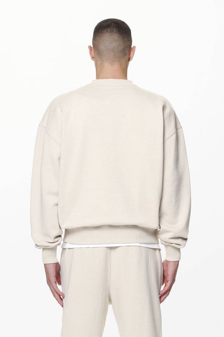 Pegador Logo Oversized Sweater Washed Dust Cream Gum Günstig kaufen