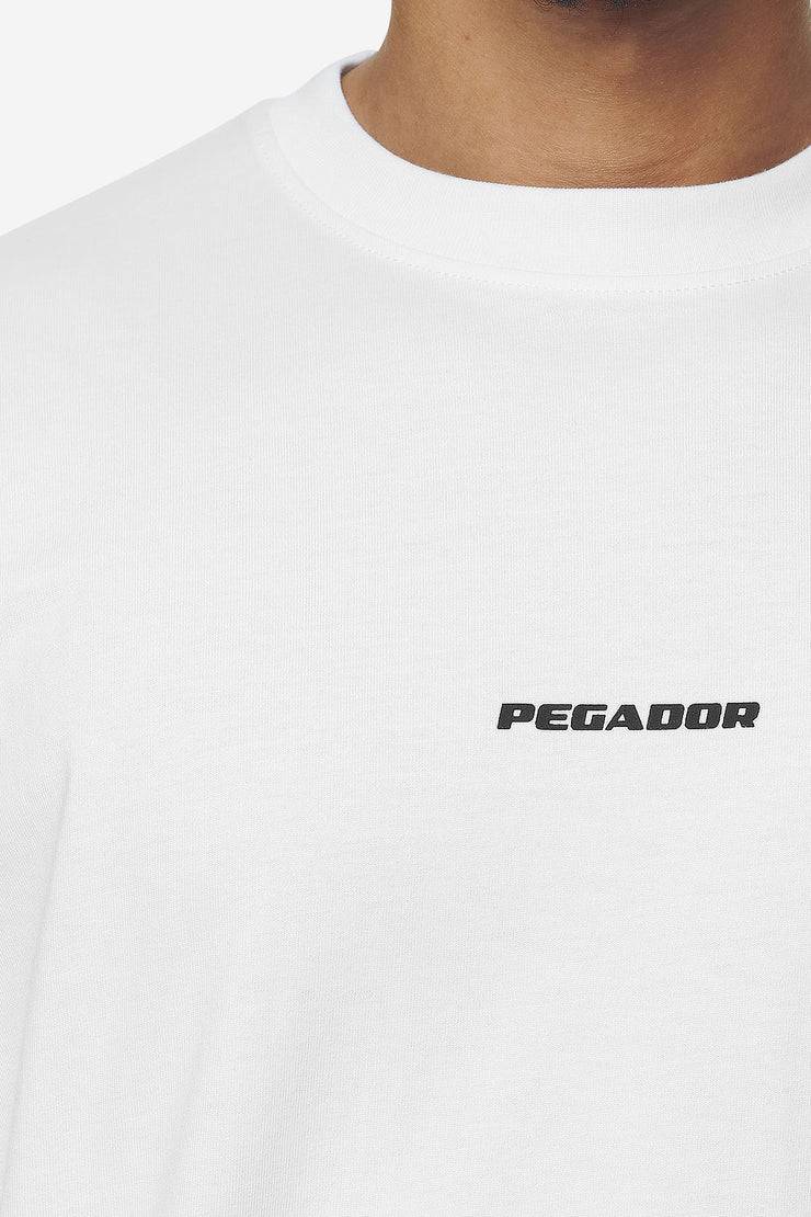 Pegador Logo Boxy Tee White Black Gum Black Friday