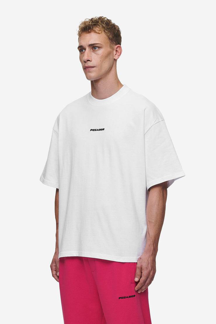 Pegador Logo Boxy Tee White Cyber Monday