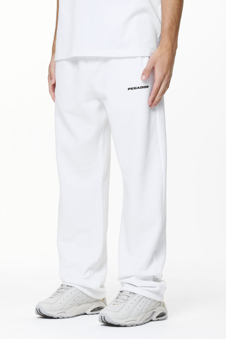 Pegador Logo Wide Sweat Pants White Gum Muttertagsangebot