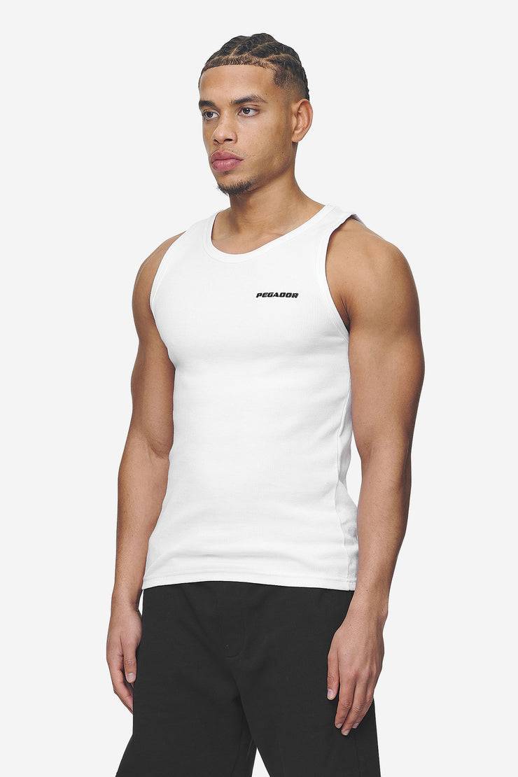 Pegador Logo Rib Undershirt White Vatertagsangebot