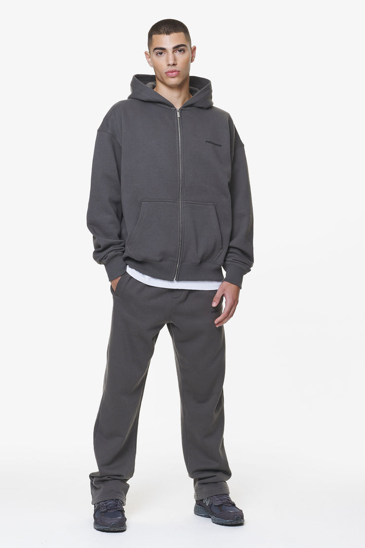 Pegador Logo Oversized Sweat Jacket Washed Volcano Grey Gum Valentinstagsangebot
