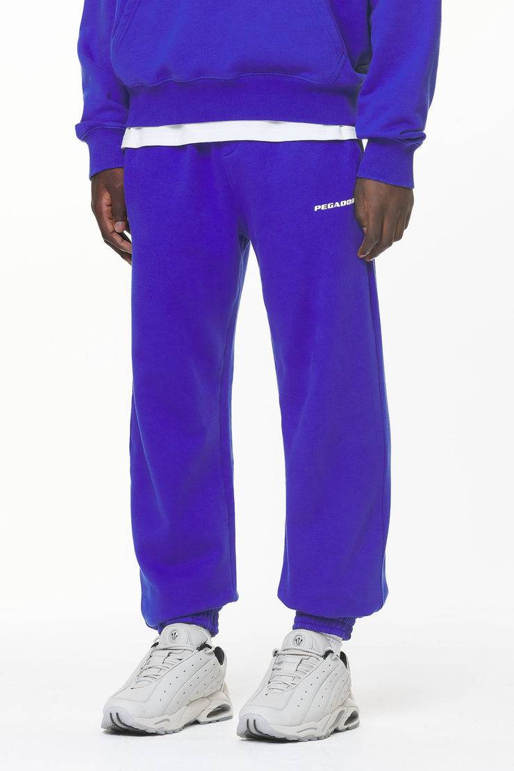 Pegador Logo Heavy Sweat Jogger Washed Endless Blue Gum Lagerräumung