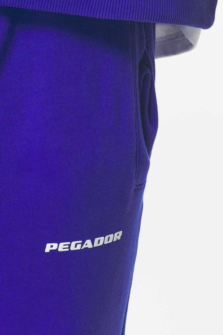 Pegador Logo Heavy Sweat Jogger Washed Endless Blue Gum Lagerräumung