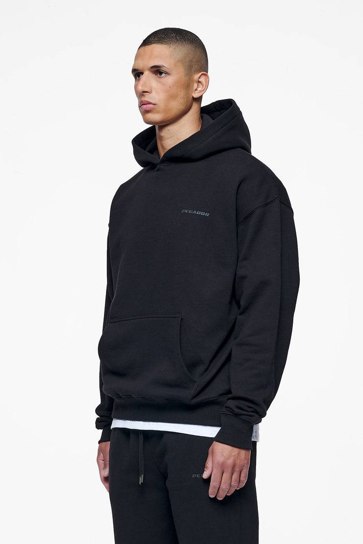 Pegador Logo Oversized Hoodie Black Gum Heißer Verkauf