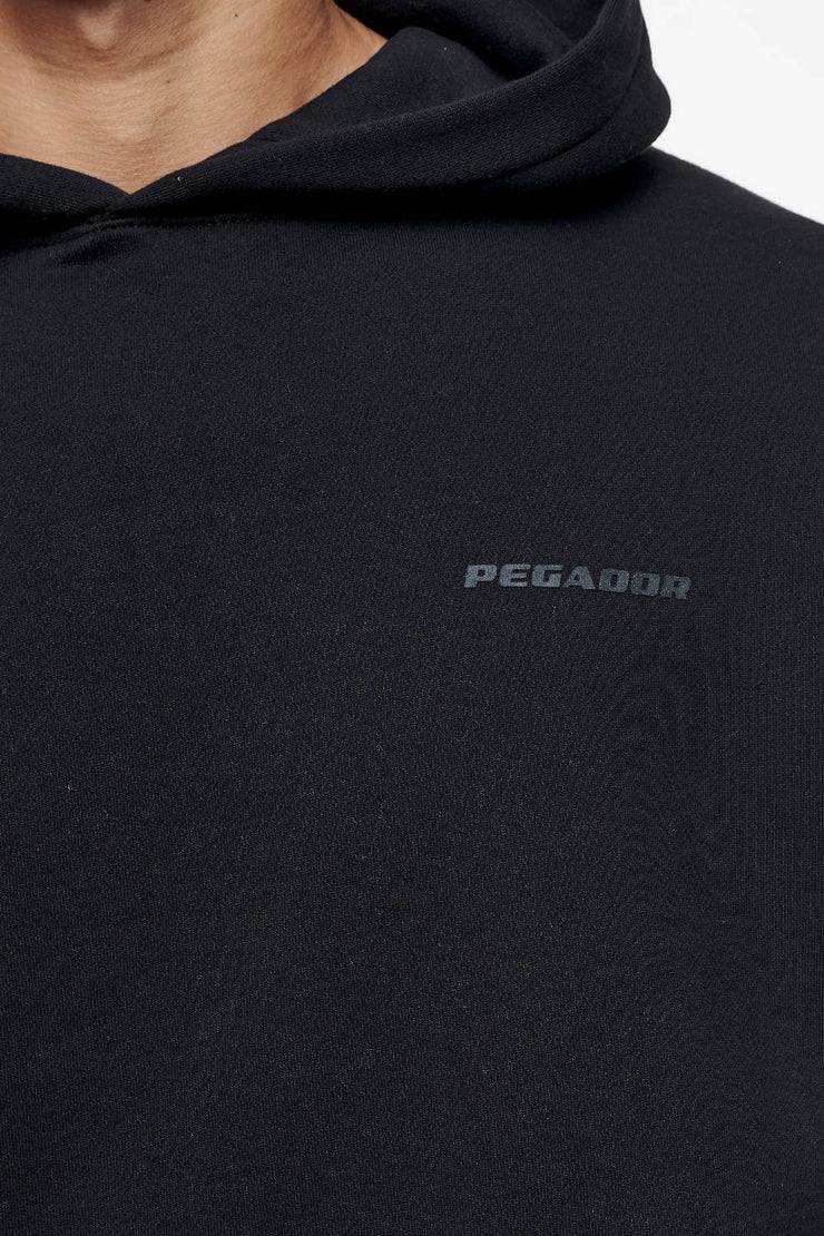 Pegador Logo Oversized Hoodie Black Gum Heißer Verkauf