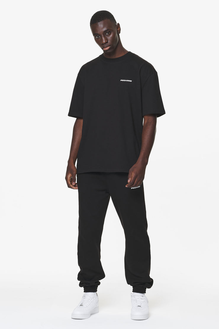 Pegador Logo Oversized Tee Black Gum Neueste Mode