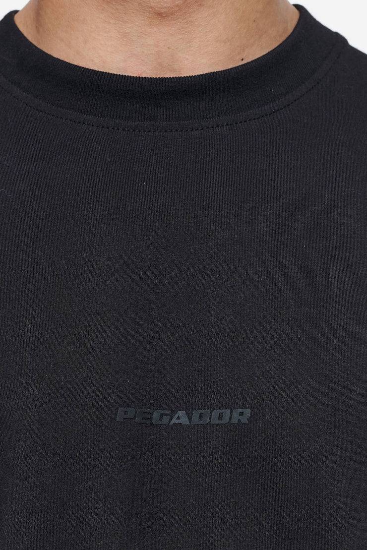 Pegador Logo Boxy Tee Black Gum Online Outlet