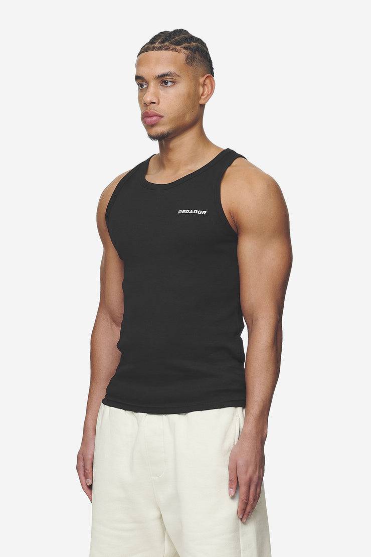Pegador Logo Rib Undershirt Black Zeitlich begrenztes Angebot