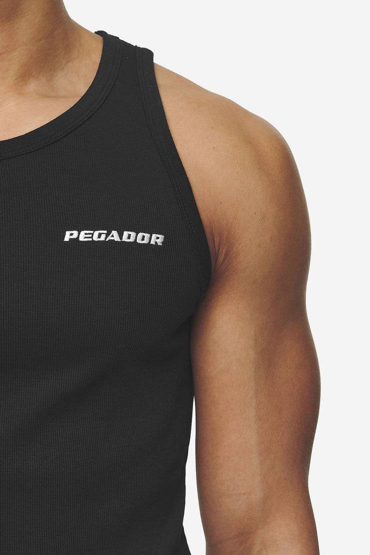 Pegador Logo Rib Undershirt Black Zeitlich begrenztes Angebot