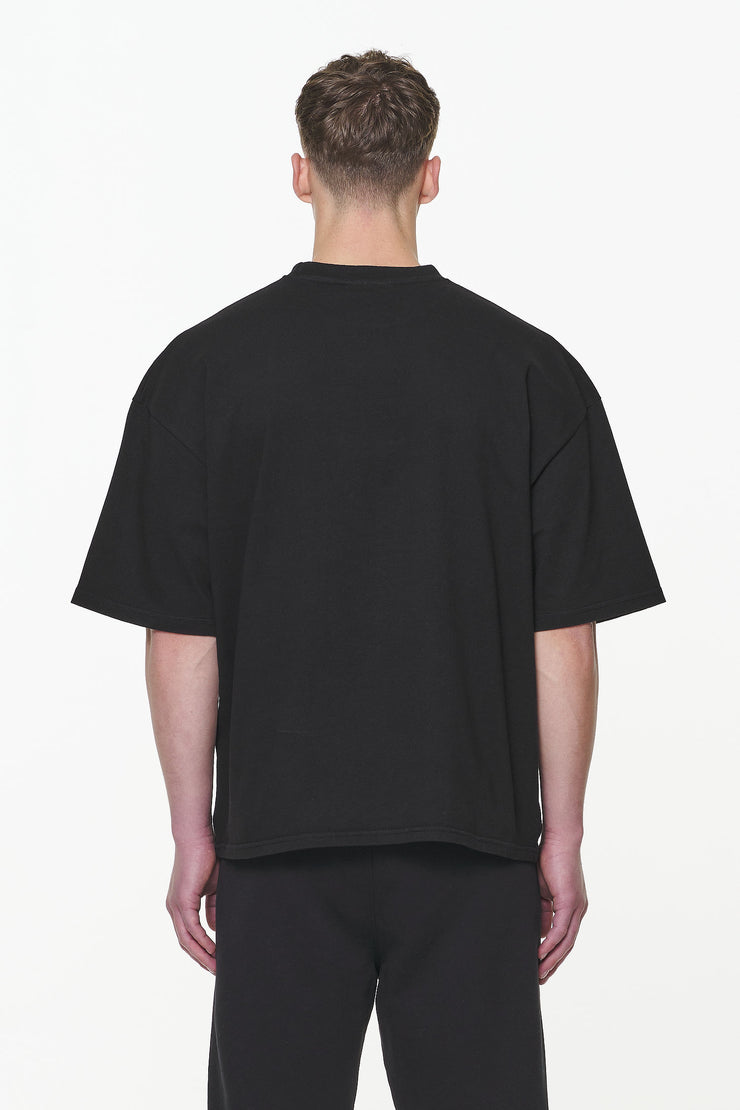 Pegador Logo Boxy Tee Vintage Washed Onyx Black Saisonale Angebote
