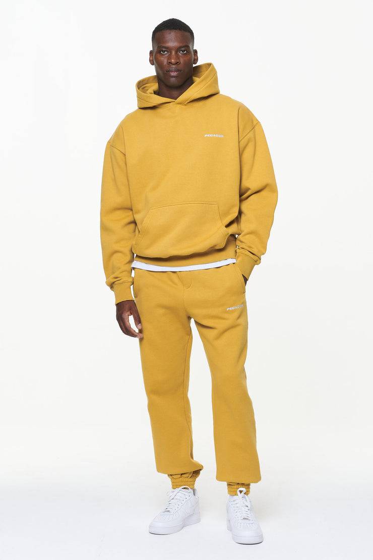 Pegador Logo Heavy Sweat Jogger Vintage Washed Mustard Kauf eins, bekomm eins gratis