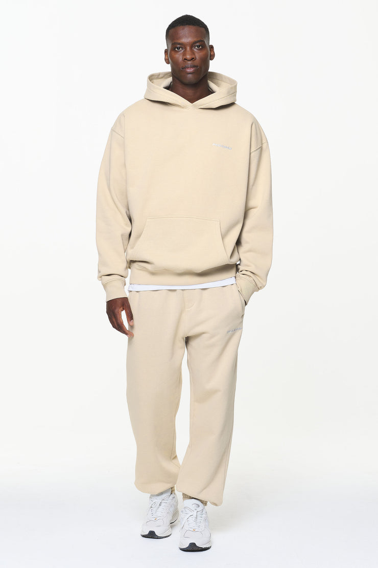 Pegador Logo Heavy Sweat Jogger Vintage Washed Kingdom Beige Riesige Ersparnisse