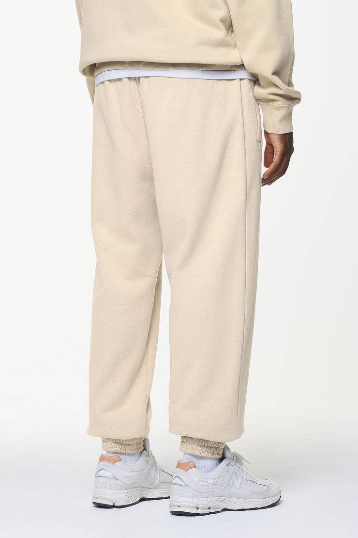 Pegador Logo Heavy Sweat Jogger Vintage Washed Kingdom Beige Riesige Ersparnisse