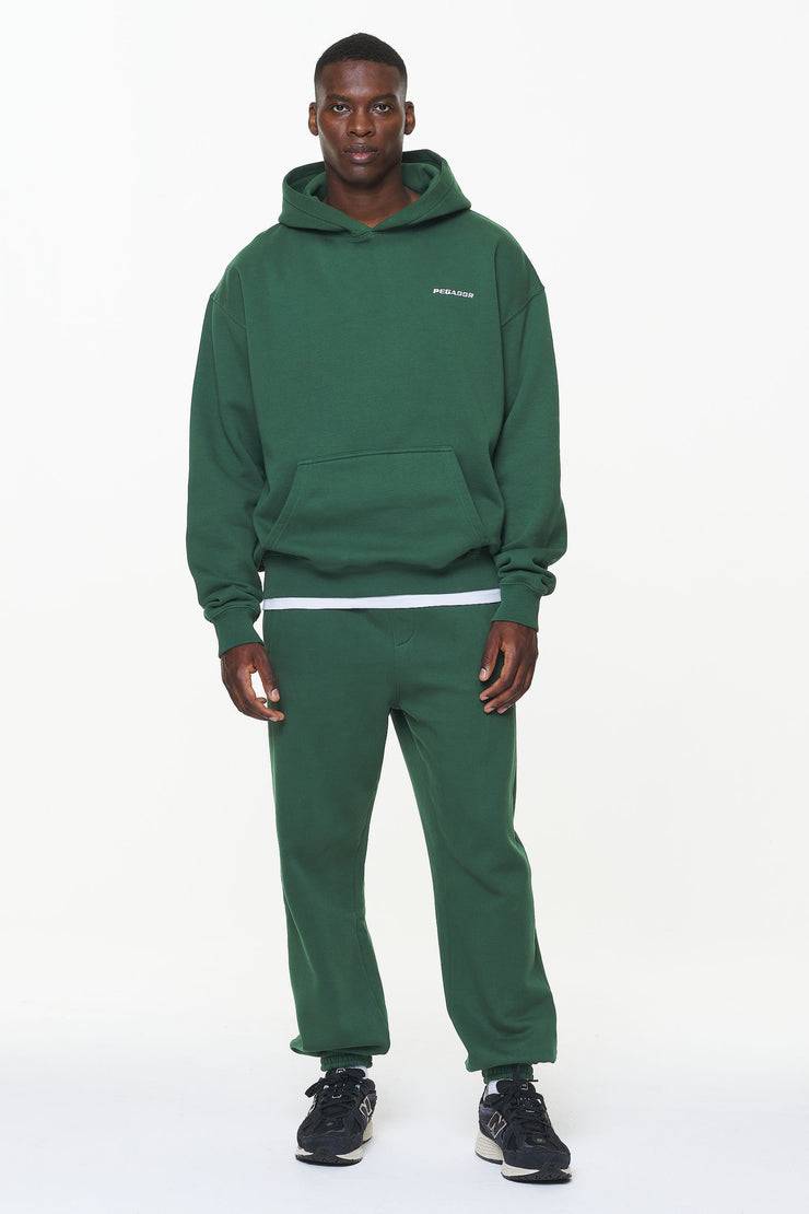 Pegador Logo Heavy Sweat Jogger Vintage Washed British Green VIP-Rabatte