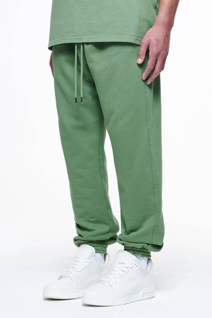 Pegador Logo Heavy Sweat Jogger Vintage Washed Cypress Green Gum Wochenangebot