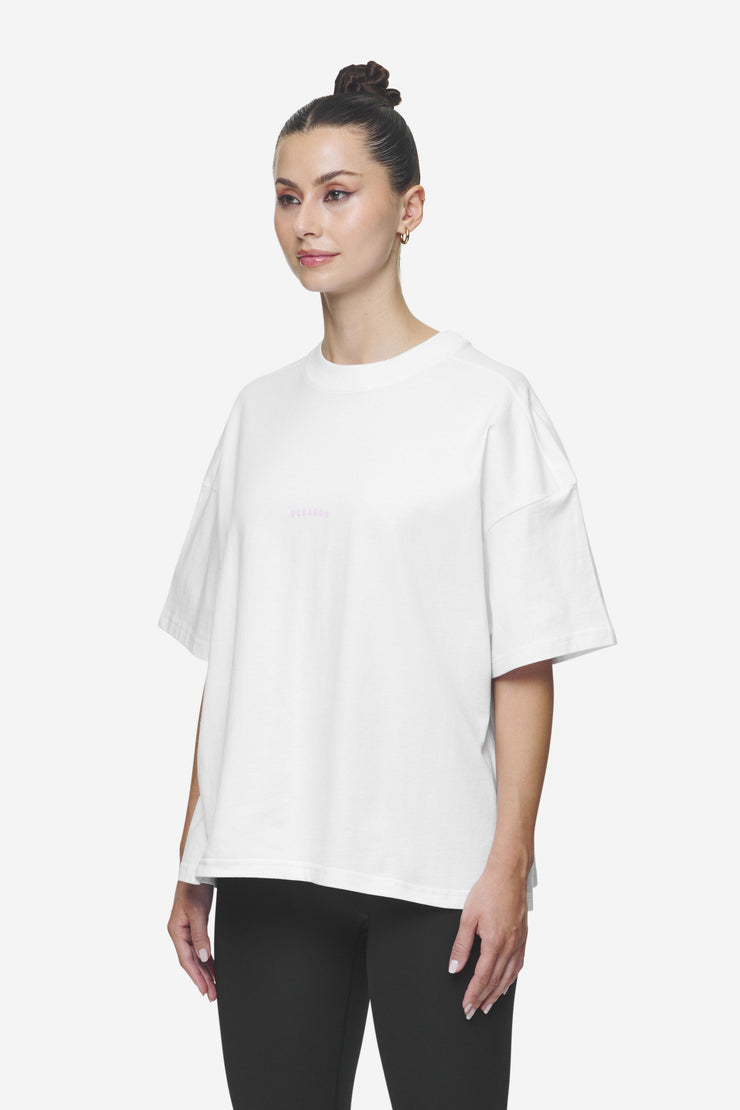 Pegador Gabi Heavy Oversized Tee White Neueste Stile