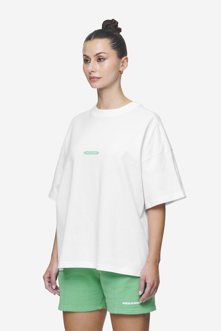 Pegador Tia Heavy Oversized Tee White Letzter Tag