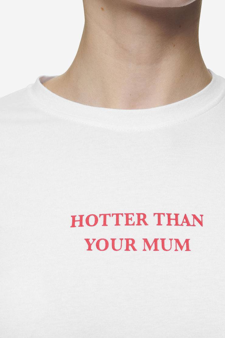 Pegador Reyna Cropped Baby Tee White Zeitbegrenzte Promotion
