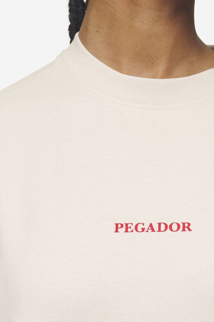Pegador Reyna Heavy Oversized Tee Washed Coast Sand Bis zu 50% Rabatt