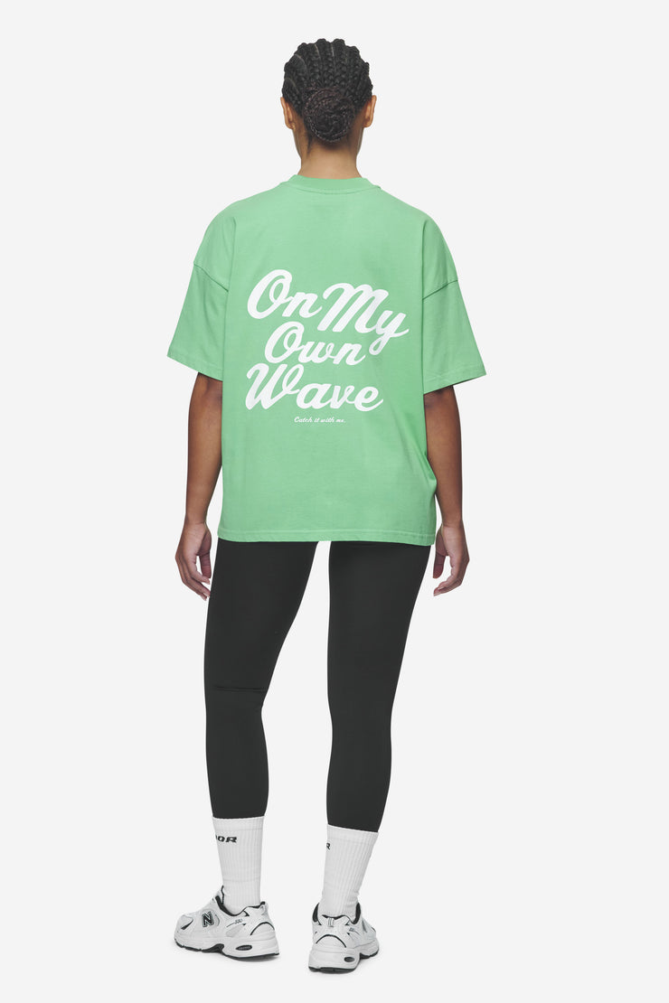 Pegador Yebra Heavy Oversized Tee Washed Peppermint Green Nur für heute
