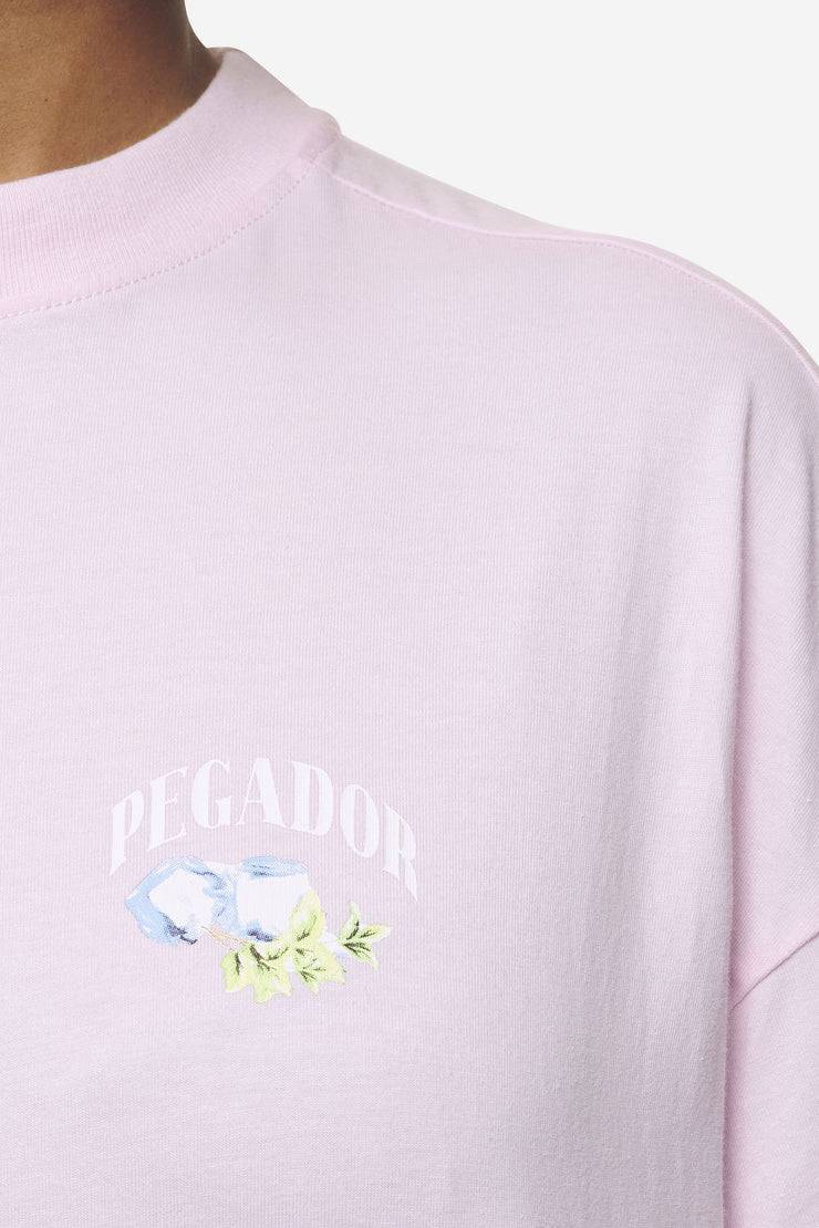 Pegador Lucia Heavy Oversized Tee Washed Bubblegum Vierteljährliche Förderung
