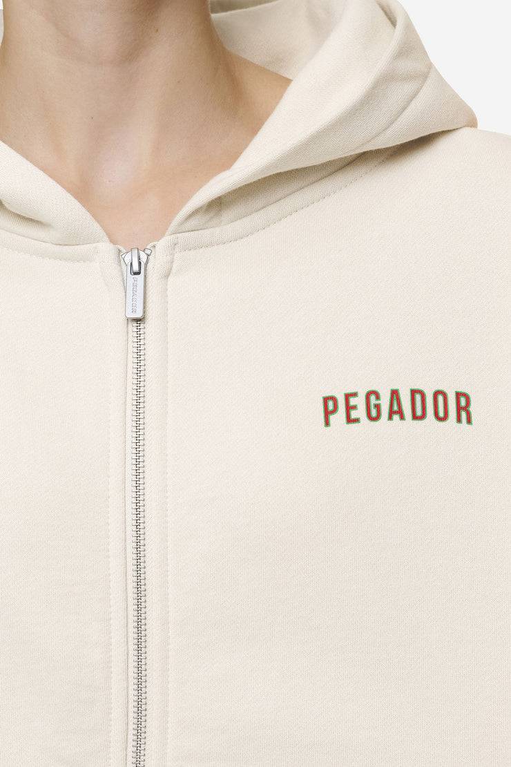 Pegador Balari Oversized Sweat Jacket Washed Coast Sand Bis zu 55% Rabatt