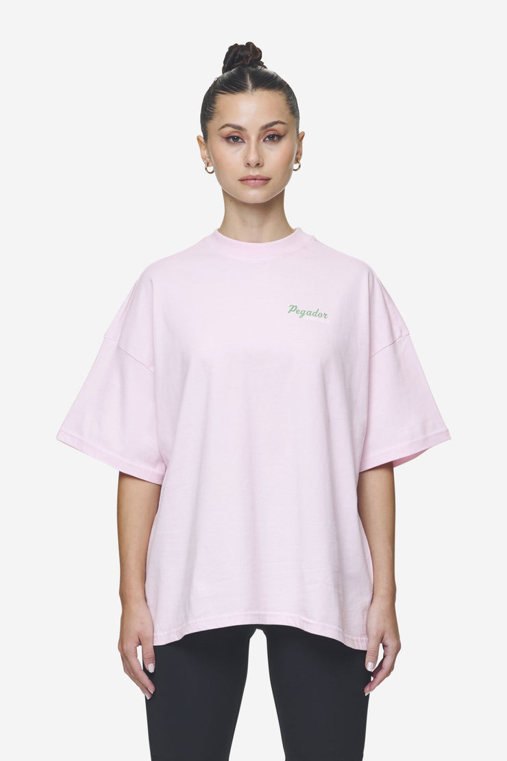 Pegador Chapi Heavy Oversized Tee Washed Bubblegum Nur noch ein Tag übrig