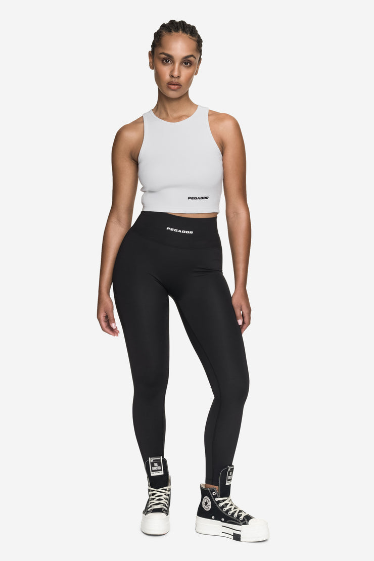 Pegador Ayla Crop Top White Black 2025