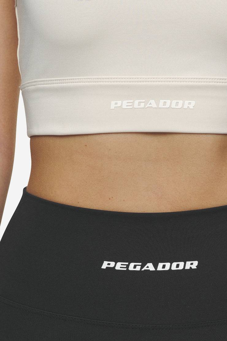 Pegador Taja Sport Bra Coast Sand White Rabatt